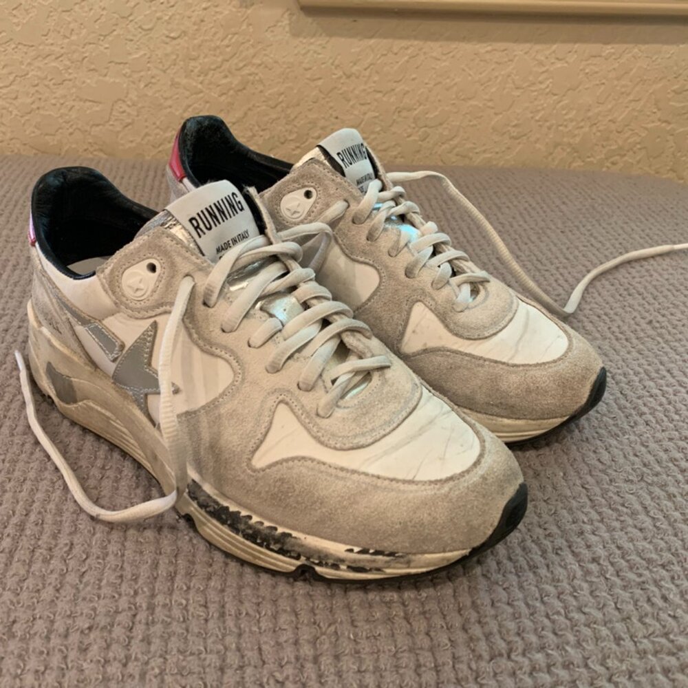 Authentic Golden Goose Superstar Running Sole size 35